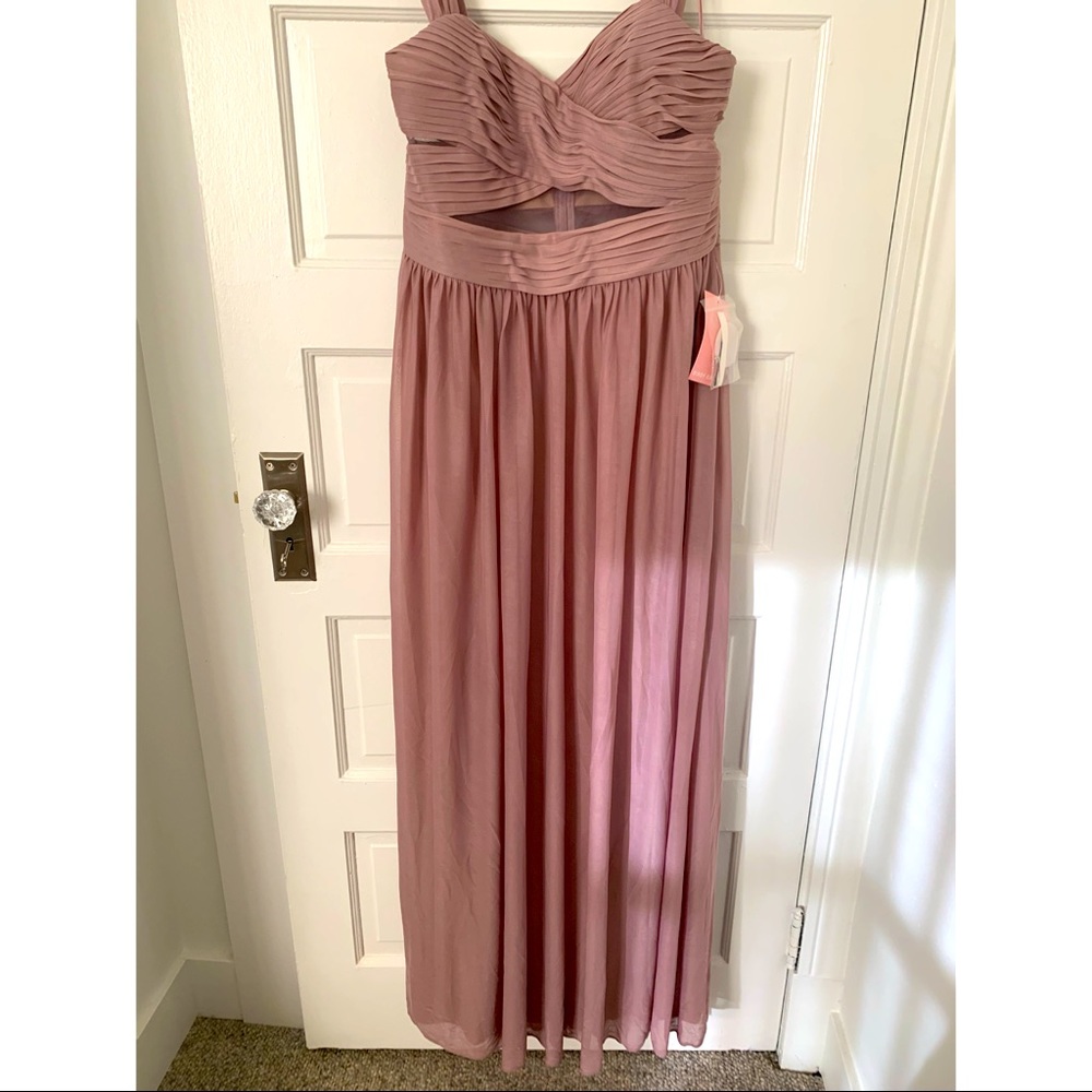 New Mauve Elyse Birdy Grey dress